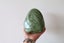 New Zealand greenstone display touchstone on stand Kokopu pounamu viewing stone Carousel 1