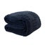 Lattice Sherpa Blanket Navy by Bambury Carousel 2