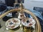 Beautiful home decor, brass bell and dishes Carousel 3