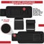 Hod Health & Home Pair Weight Lifting Hooks Straps Grip Wrist Wrap Support Power Carousel 5