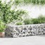 Vidaxl Gabion Wall With Covers Galvanised Steel 600X30x50 Cm Carousel 6