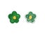 10Pcs Lot Cartoon Flower Iron-on DIY Sticker Patches For Kids Carousel 6