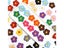 10Pcs Lot Cartoon Flower Iron-on DIY Sticker Patches For Kids Carousel 7