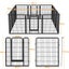 12 Panels Heavy Duty Dog Pen Carousel 2