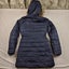 Hollister Scripps Pier Quilted Long Parka Puffer Coat Fur Hood Womens Size Small Carousel 11