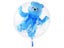 Baby Shower Gender Reveal 4D Transparent Bubble Ball Decoration Carousel 3
