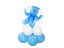 Baby Shower Gender Reveal 4D Transparent Bubble Ball Decoration Carousel 4