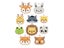 Animal Embroidery Iron-on Patches For Kids Clothing DIY Carousel 7