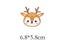 Animal Embroidery Iron-on Patches For Kids Clothing DIY Carousel 1
