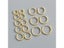 925 Sterling Silver Punk Rock Hoop Earrings For Men Women Carousel 4