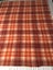 Vintage Pure NZ Virgin Wool Retro Checked Blanket Carousel 4