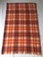 Vintage Pure NZ Virgin Wool Retro Checked Blanket Carousel 10