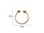 Adjustable Double Ball Open Knuckle Punk Wedding Ring Carousel 8