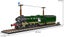 Building Model Kit - Mould King FLYING SCOTSMAN TRAIN Carousel 5
