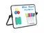 A4 Double-Sided Magnetic Dry Erase Board With Accessories Carousel 1