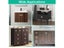 White Round Wood Drawer Knobs For Furniture Wardrobe Dresser Carousel 6