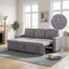 3 Seater Sofa Bed with Storage Carousel 2