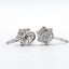 $1 RES * RRP $10,000.00 * 2.04ct DIAMOND EARRING in Platinum w/NZ Val Carousel 13