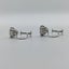 $1 RES * RRP $10,000.00 * 2.04ct DIAMOND EARRING in Platinum w/NZ Val Carousel 16