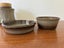 Temuka Pottery Cobblestone x 3 Pieces Carousel 3