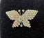 Vintage diamante butterfly brooch Carousel 2
