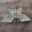 Vintage diamante butterfly brooch Carousel 4