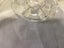 Antique large colourless lead glass footed centre piece with glass frog Carousel 8