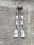 Rossignol skis 152 cm and poles Carousel 1