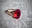 STUNNING 8CT SIM RUBY SPINEL & 18KGB RING SZ 12 *NO RES* Carousel 5