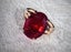 STUNNING 8CT SIM RUBY SPINEL & 18KGB RING SZ 12 *NO RES* Carousel 2