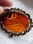 Antique Gold Carnelian Agate Brooch $1 Reserve Carousel 3
