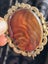 Antique Gold Carnelian Agate Brooch $1 Reserve Carousel 5