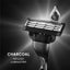 Gillette - Mach3 Charcoal Bright Glow Shaving Razor with New Enhanced Lubrastrip Carousel 4