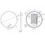 Vogue Frameless LED Mirror Round - 1000mm Carousel 2