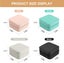 Small Faux Leather Travel Jewelry Box Organizer Display Storage Case for Ring Carousel 5
