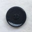 BUTTONS -Vintage Black Glass (g) Carousel 2