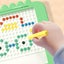 Magnetic Doodle Drawing Board, Dinosaur Magnetic Dot Art Doodle Pad for Toddl Carousel 3