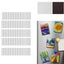 25 Pcs Magnetic Painting Canvas Panel Mini Boards Blank Canvases for Art Gift Carousel 4