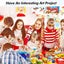 25 Pcs Magnetic Painting Canvas Panel Mini Boards Blank Canvases for Art Gift Carousel 7