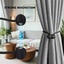 6-Pack Magnetic Curtain Tiebacks, Black, Decorative Holdbacks for Home Bedroo Carousel 3