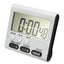 Digital egg timer / kitchen timer with loud alarm, up and down function, magn Carousel 1