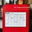 Fridge Calendar Magnetic Dry Erase Calendar Carousel 2