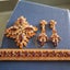 Austrian vintage brooch ,earrings and a bracelet. Carousel 4