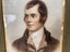 Antique print portrait of Robert Burns print on glass Carousel 3