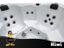 Waiwera Spa with internal steps - Black Marble/Alpine White Marble Carousel 6