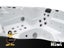 Waiwera Spa with internal steps - Black Marble/Alpine White Marble Carousel 7