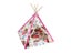 Foldable Pet Teepee Pet House - Pink Carousel 1