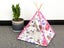 Foldable Pet Teepee Pet House - Pink Carousel 2