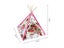 Foldable Pet Teepee Pet House - Pink Carousel 4