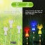 2 Pack Solar Angel Lights, Solar Garden Light Outdoor, Decorative Angel Light Carousel 2